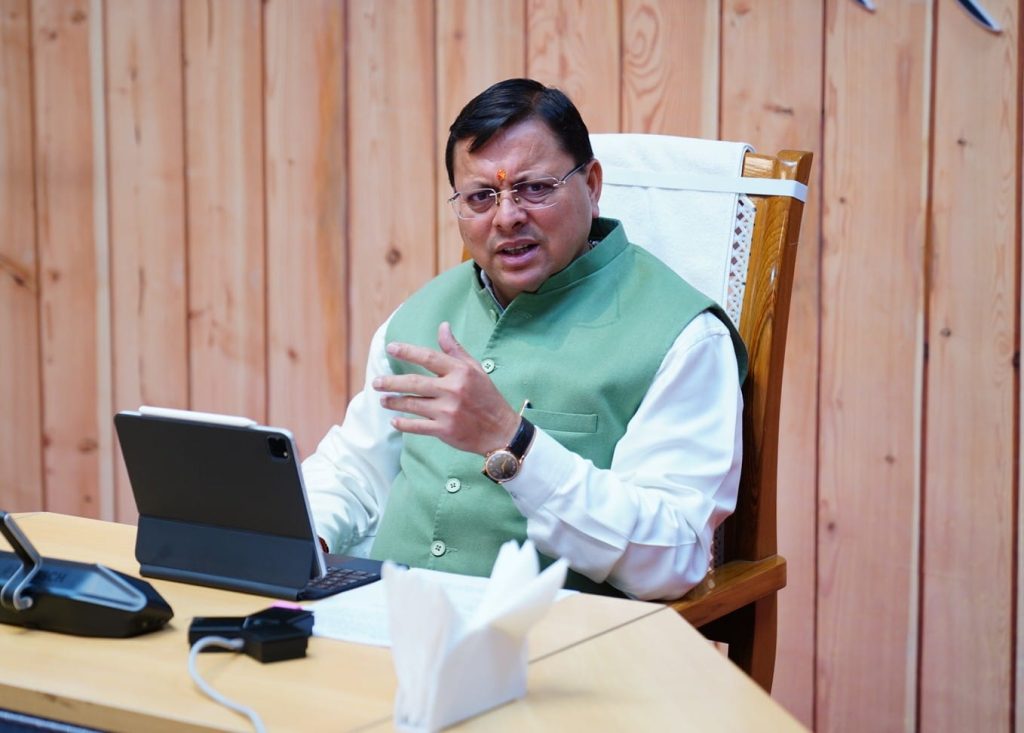 Pushkar Singh Dhami, CM, Uttarakhand