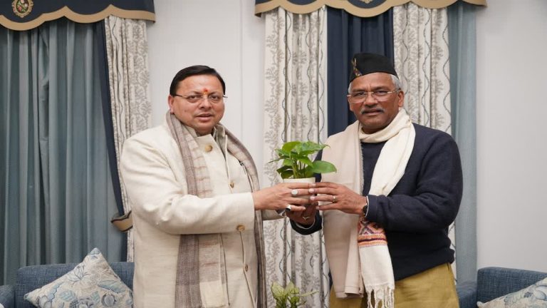 cm dhami trivendra