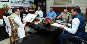CM DHAMI MEETING