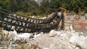 THARALI VALLEY BRIDGE COLLAPSED