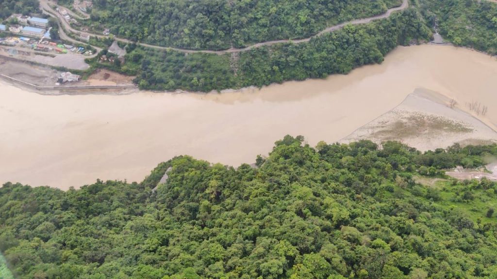 PUSHKAR DHAMI UTTARKASHI AERIAL SURVEY