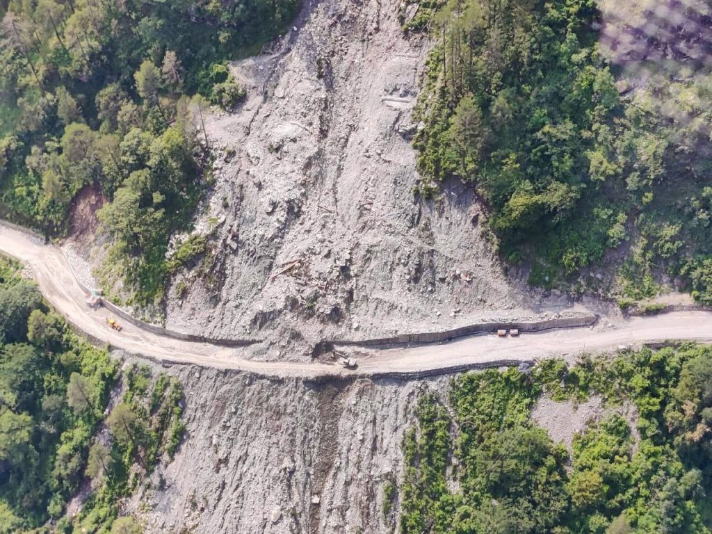 PUSHKAR DHAMI UTTARKASHI AERIAL SURVEY