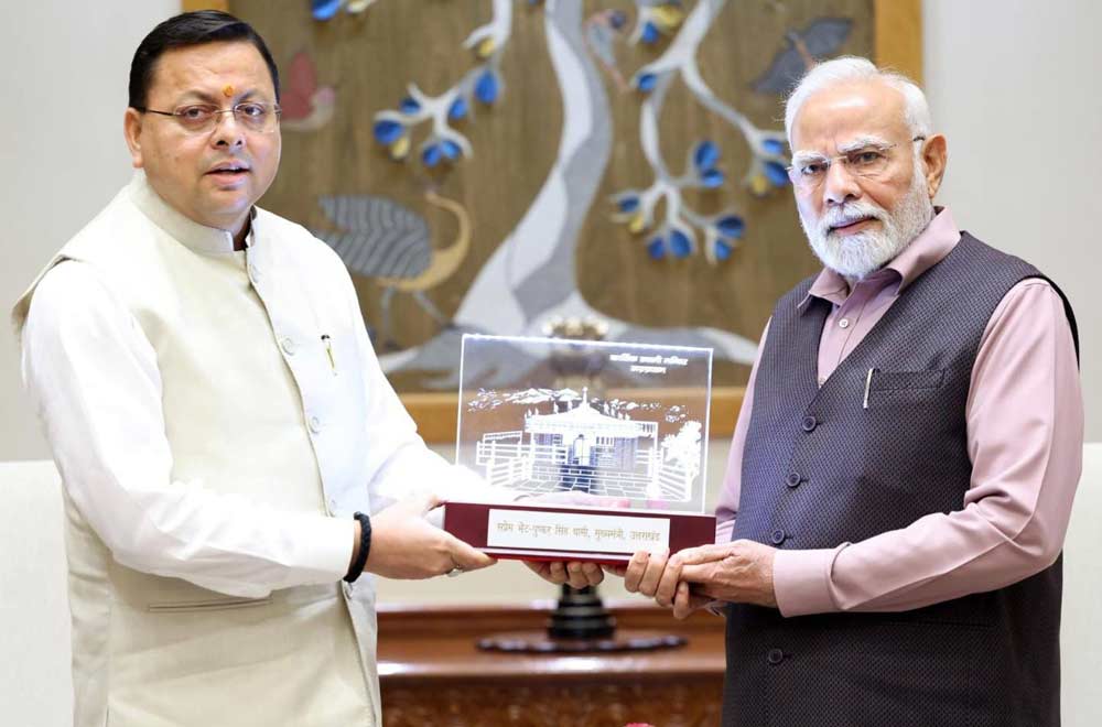 CM DHAMI MEET PM MODI
