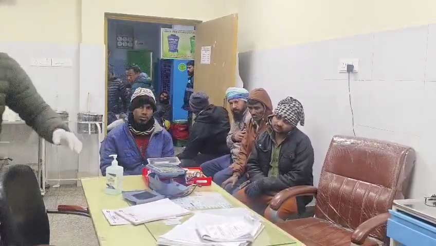 चमोली THDC टनल में हादसे में घायल मज़दूर