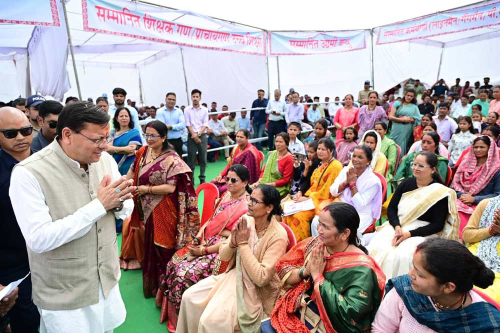 CM PUSHKAR SINGH DHAMI