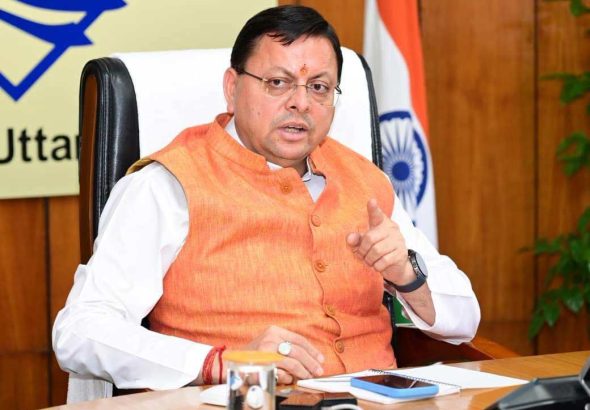CM PUSHKAR SINGH DHAMI