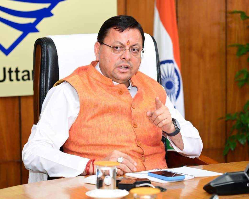 CM PUSHKAR SINGH DHAMI