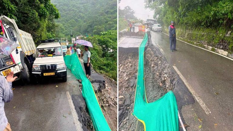 Mussoorie Dehradun road