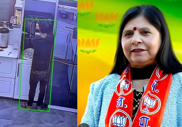 BJP PARSHAD Amita Singh KE GHAR ME CHORI DEHRADUN