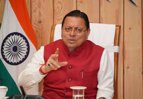 CM Pushkar Singh Dhami