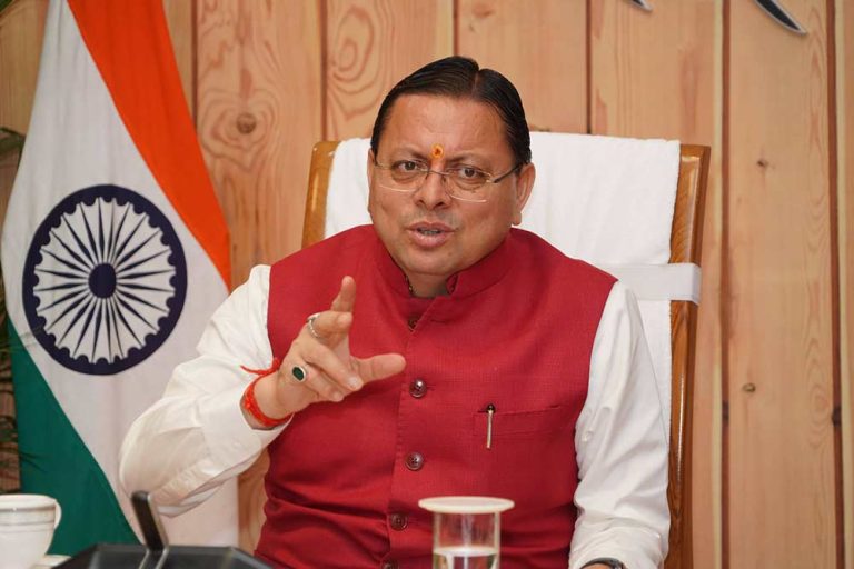 CM Pushkar Singh Dhami