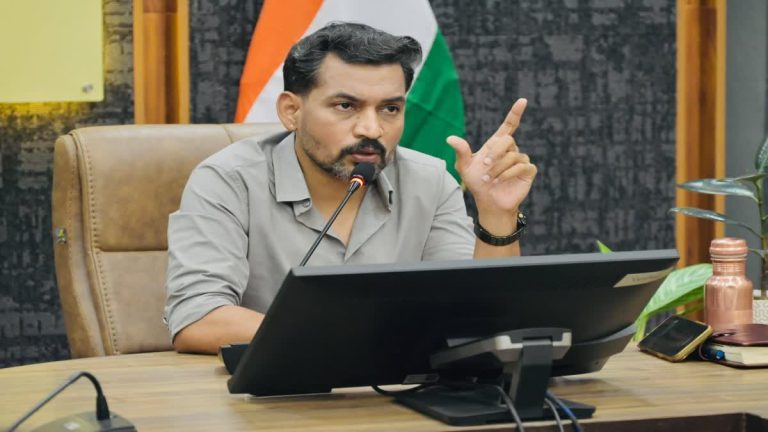 District Magistrate Ashish Chauhan