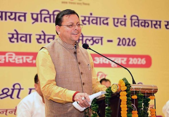 Chief Minister Pushkar Singh Dhami