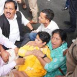 LOK BHAWAN CONGRESS PROTEST DEHRADUN